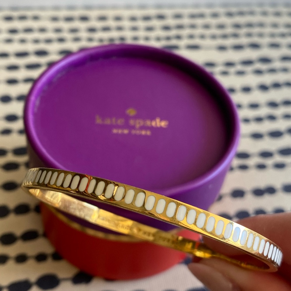 Gold Kate Spade Bangel